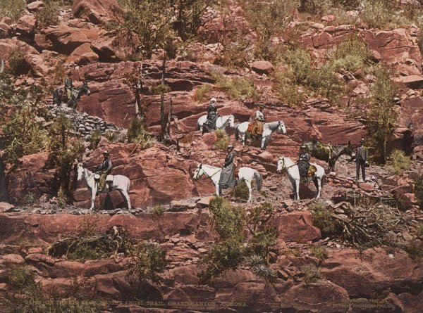 bright angel trail, grand canyon