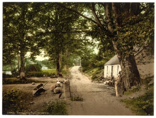 entrance to glen nevis, fort william